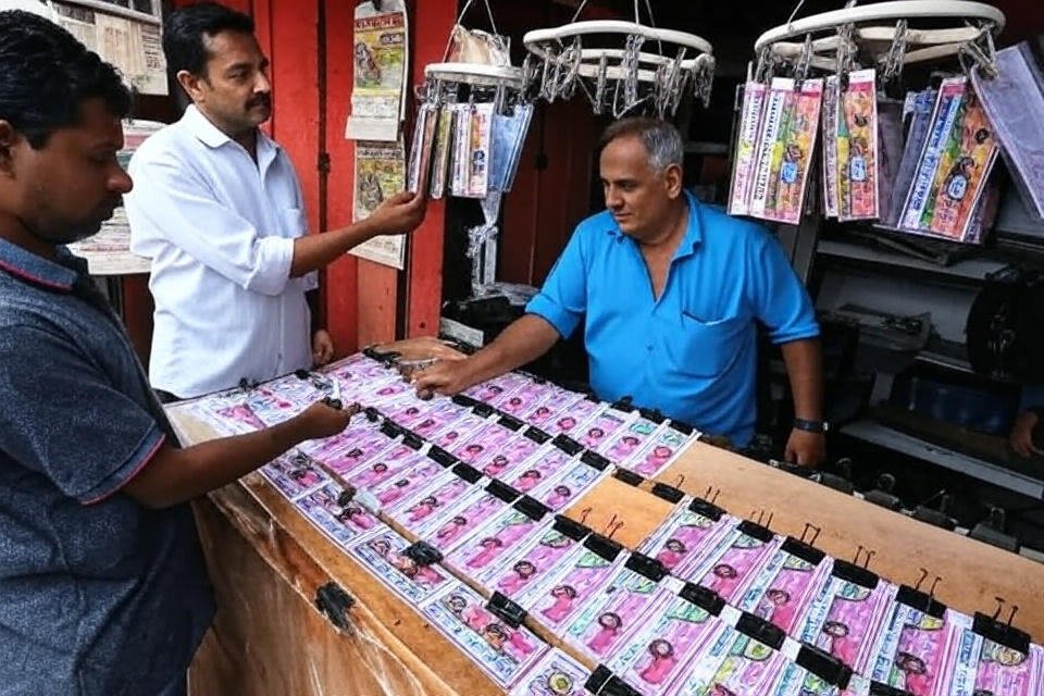 kr 721 lottery result